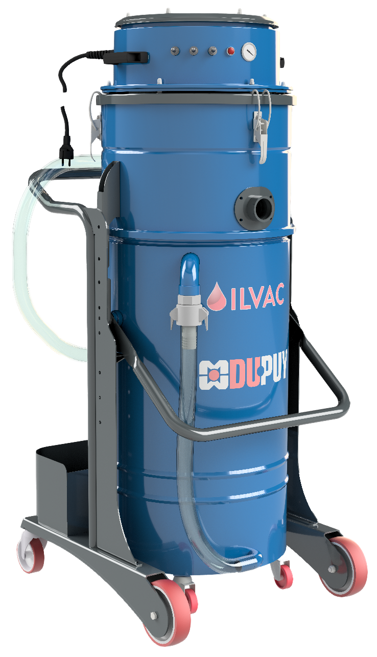 Oilvac 130P - Aspiratore per olio e trucioli con pompa di scarico