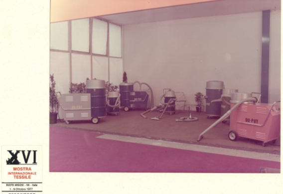 Du-Puy at international texile trade show