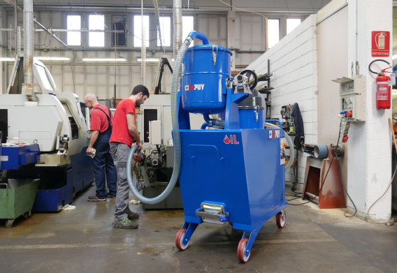 New oil recovery system